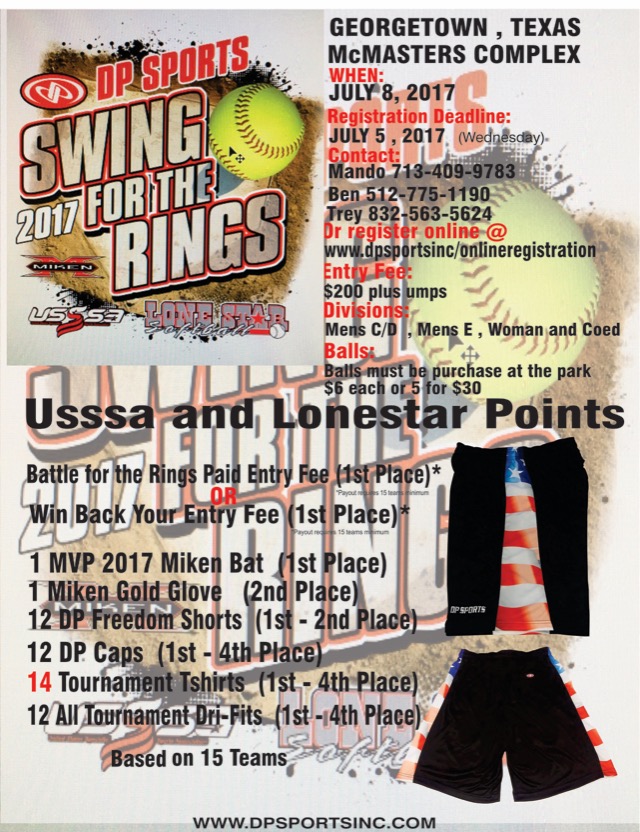 DP Sports Inc. Houston Double Play Softball Houston Texas Softball